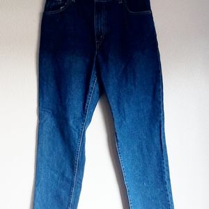 Vintage 550 Relaxed Jeans Womens Size 10m Dark Wash High Rise